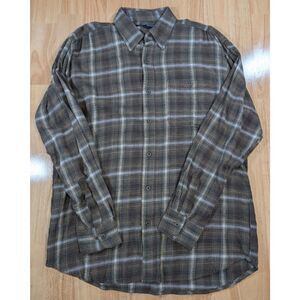 Canyon Guide Outfitters Men's Plaid Shirt Large